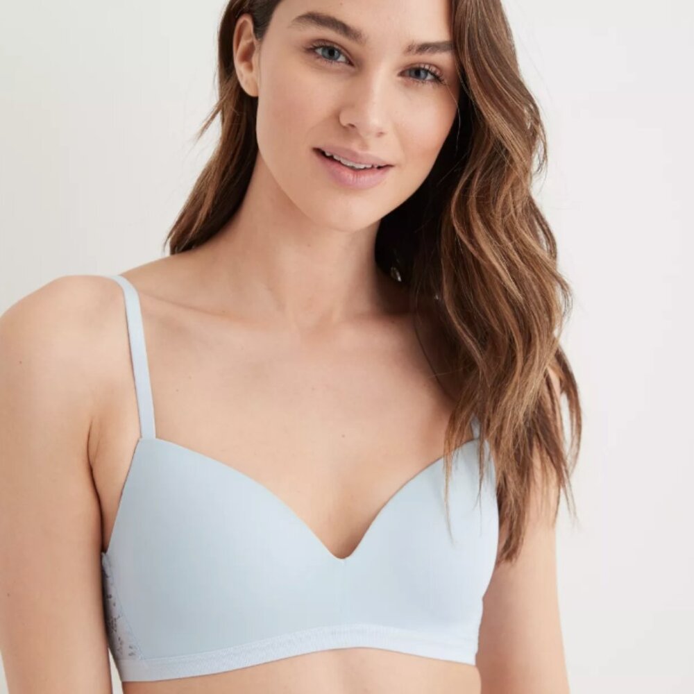 Aerie Real Happy Wireless Push up Bra